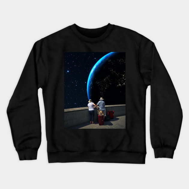 WHEREVER THE JOURNEY TAKES US. Crewneck Sweatshirt by LFHCS